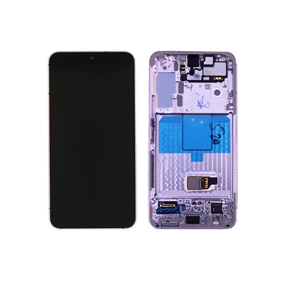 Touch+Display+Frame Samsung Galaxy S22/S901 Service Pack Rose Gold Touch+Display+Frame Samsung Galaxy S22/S901 Service Pack Rose Gold